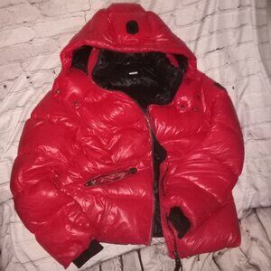 Mackage Madalyn red puffer coat